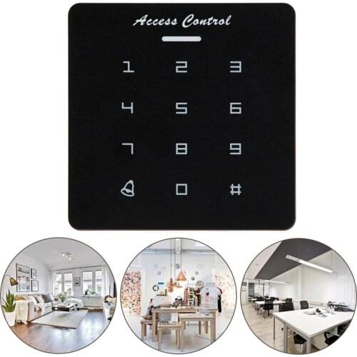 Password RFID Card Reader Door Access Control Contactless Controller Keypad System With ID Card​​ And Wiring Harness