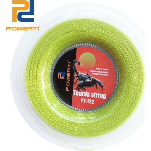 Powerti Tennis String-1.30mm Nylon High Elasticity 200m Tennis Practice Ball Machine String Accessories