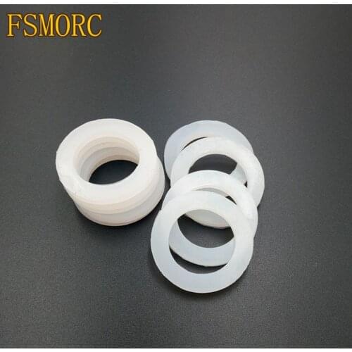 10pcs Water Heater Hose Pad Water Meter Gasket Silicone seal 3/8'' 1/2'' 3/4'' 1'' 1.2'' 1.5'' 2'' Non-toxic and tasteless