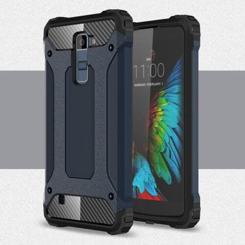 Shockproof Armor Phone Case For LG K4 K5 K7 K8 K10 K350 K371 Case For LG G5 G6 G7 V40 US375 Escape 3 Cell Phone Back Cover Case