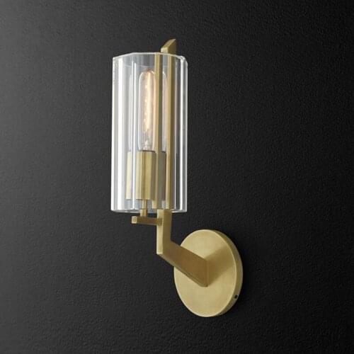 Nordic postmodern designer example room wall lamp crystal lamp individuality bedroom berth lamp corridor lamp
