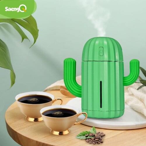 SaengQ Diffuser USB Ultrasonic air humidifier Electric Aroma air diffuser Essential oil Aromatherapy cool mist maker for home