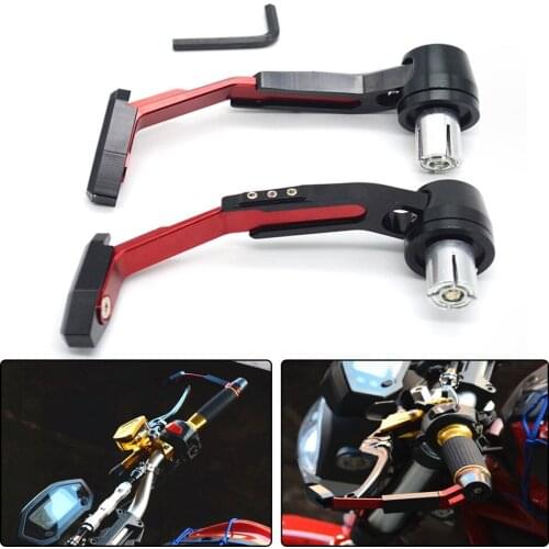 Universal 7/8"22mm Motorcycle Handlebar Clutch Brake Lever Protect Guard for Honda VTR1000F / FIRESTORM VTX1300 X-11 CB400