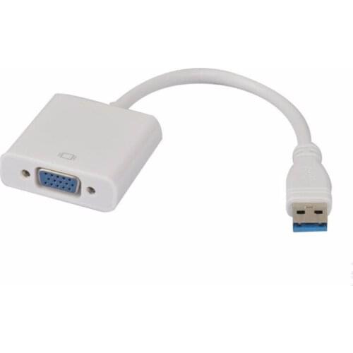 USB 3.0 2.0 VGA Multi Display Converter Hard Disk Drive External PC DurableGraphic Card Adapter