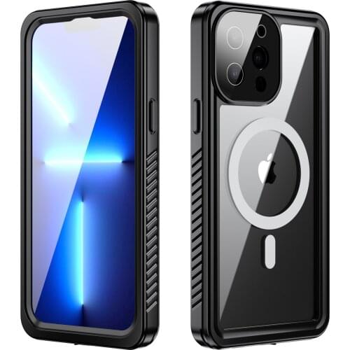 For iPhone X Xs Wterproof case Ultra Thin 3600mAh Power Bank waterproof Case Battery Charger Cover For iPhone X 5.8" Case Black