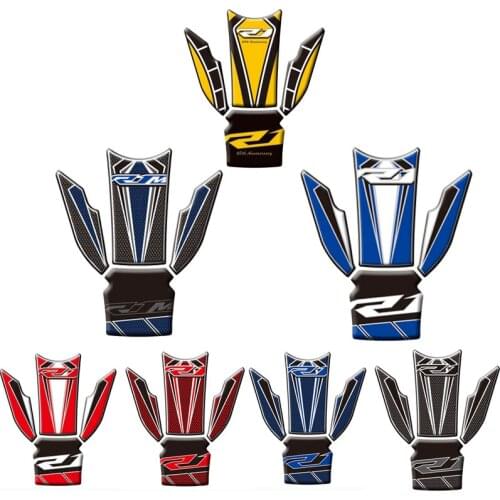 High quality 3D Motorcycle Tank Pad Protector Decal Sticker Case Tankp Stickers For Yamaha R1 R1M 2015 2016 2017