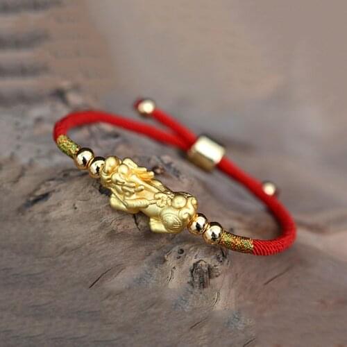 YIZIZAI Red Bracelets