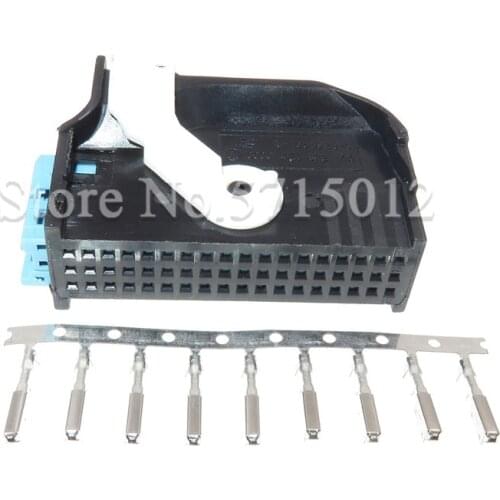 54 Hole 4E0 972 144 Automotive Connector With Terminal 4E0972144 ECU For Volkswagen Audi BMW Bluetooth Plug 1-1355928-3
