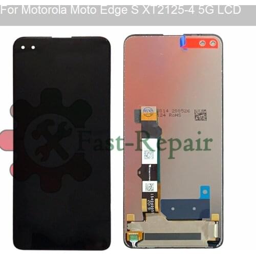 Original LCD Display For Motorola Moto Edge S display XT2125-4 5G lcd display with touch screen digitizer Assembly for edge s