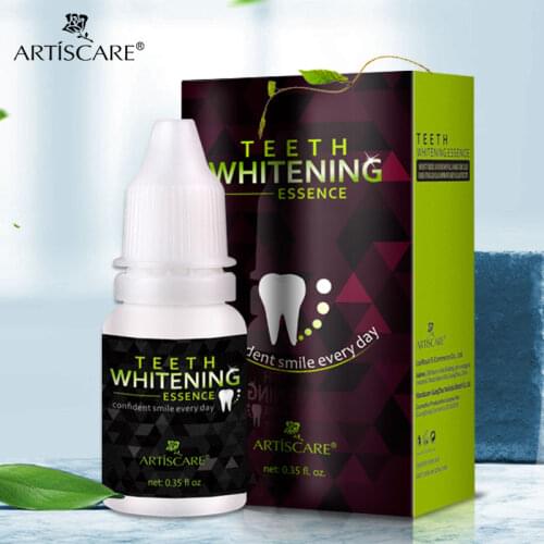 ARTISCARE Teeth Whitening Essence Oral Hygiene Cleaning Serum Effective Remove Stains Plaque Teeth Cleaning Essence Dental Care