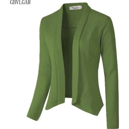 Женские пиджаки с коротким рукавом GBVLGAR China At AliExpress