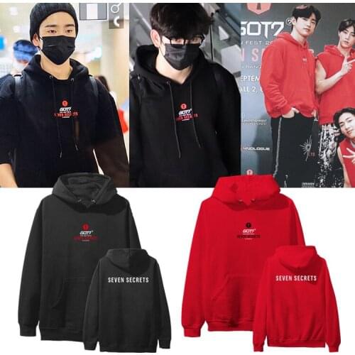 KPOP GOT7 SEVEN SECRETS Hoodie Unisex Casual Pullover Jumper Sweatshirt New