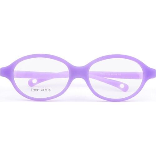 Marco óptico para niños lentes suaves con montura lisa, a la moda,Marco Integrado para lactantes y niños
