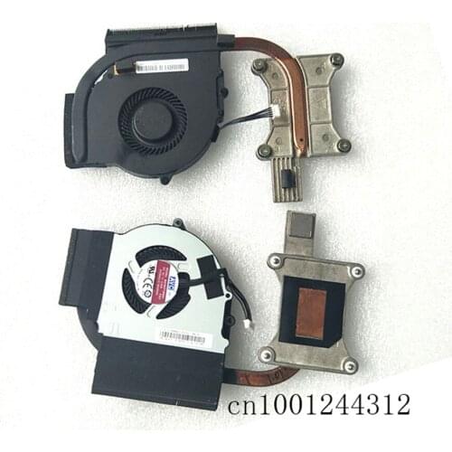 New Original For Lenovo Thinkpad E431 E440 E531 E540 CPU Heatsink Integrated Cooling Fan 04Y1367
