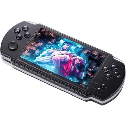 Mini Handheld Video Game Console 5 inch Built-in 3200 Games Support for GB/CPS/FC Retro Arcade Game Console Support HD