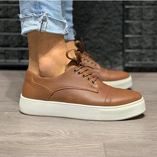 Knack Casual Male Shoes 050 Tan Street Fashion Casual Spring Summer New Style Cool Fashion