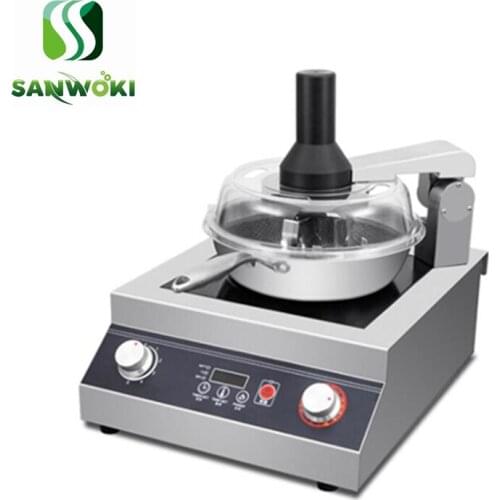 Commercial Non-stick Cooker Robot Cooking Machine frying pan Chinese food cooker Automatic Electric Stir-Frying Wok Pot
