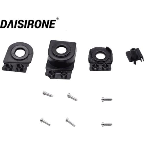 Headlight Head Lamp Repair Kit Front Left Right For Audi A6 S6 Quattro C6 RS6 4F0998122 Black