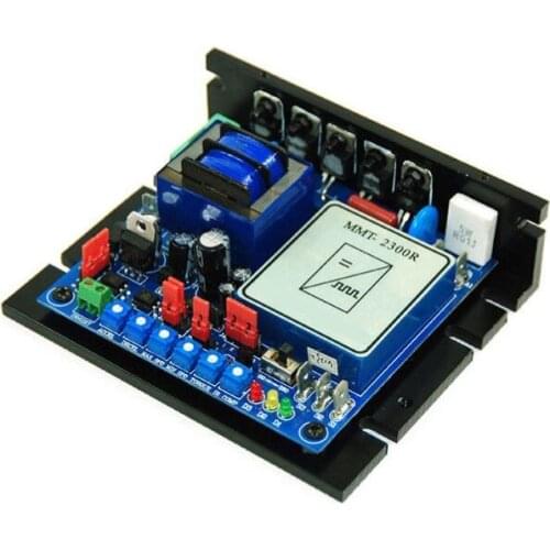 0-5v 0-10v analog signal control 110v 220v ac input 90v 180v dc output brush motor speed controller 10A