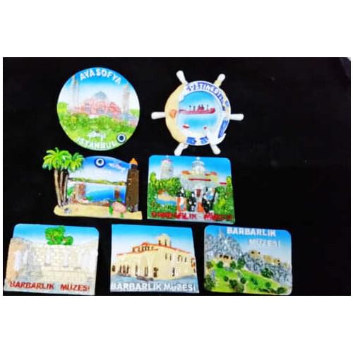 Turkey Ayia Hagia Sophia AYASOFYA Resin Magnetic Sticker Memorial Creative Gift