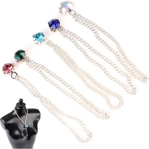 1:6 Female Beautiful Necklace Model Diamond Gem Jewelry Accessory Fit 12'' Body 1/6 Scale Action Figure Accessories