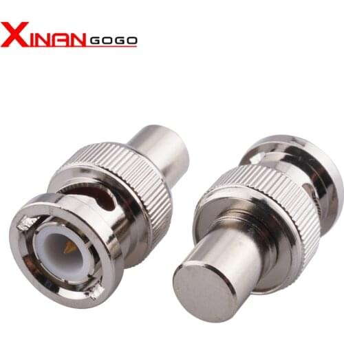 1pcs RF Coaxial Brass BNC Male Resistor Terminator Dummy Load Impedance 50 Ohm Connector Adapter