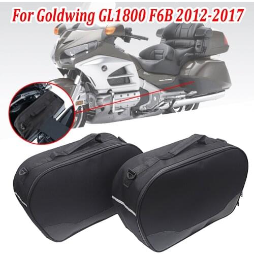 2012-2017 Motorcycle Trunk Saddlebag Saddle bags Liner Set inner bag For Honda Goldwing GL1800 1800 F6B waterproof bag 2016 2015