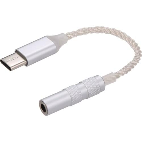 Type-C Male to 3.5mm Female Jack Audio Cable Connect Any Device With 3.5mm Headphone Audio Adapter Smart Phones