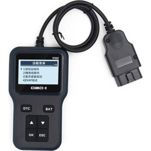 Car Diagnostic Vehicle Scan Scanner OBD2 Automobile Code Reader with LCD Screen