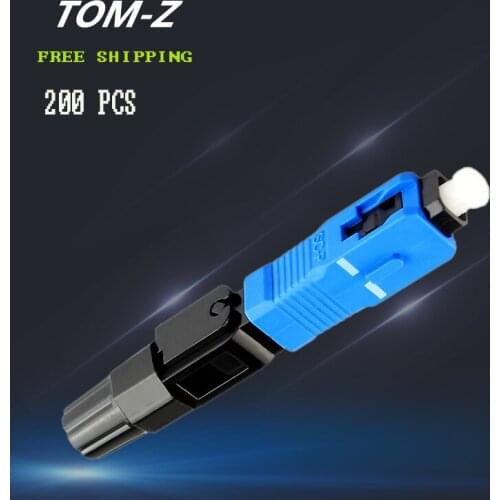 Free Shipping SC UPC Fiber Optic Fast Connector Single-Mode Quick Connector FTTH Fiber Optical Fast Adapter Laser Tool