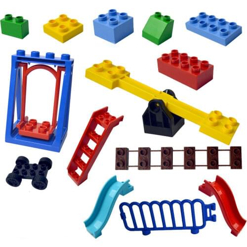 Large Building Block bricks DIY Big size set Dot Brick Toy accessories Compatible All Brands big block Parts D62663