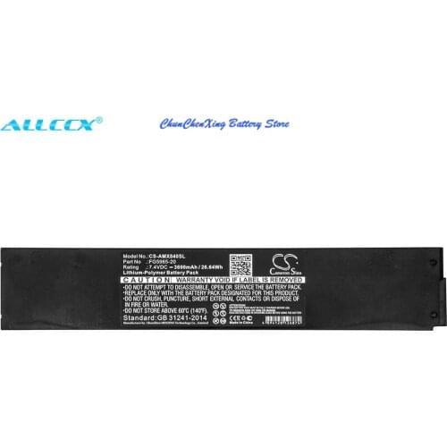 Cameron Sino 3600mAh Battery FG5965-20 for AMX MVP Touch Panels, MVP-8400, MVP-8400 Modero ViewPoint Touch Panels, MVP-8400i