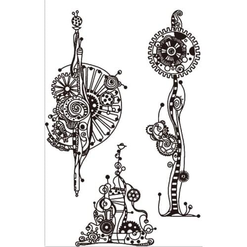 Flower Transparent Clear Silicone Stamp/Seal for DIY scrapbooking/photo album Decorative clear stamp A1432