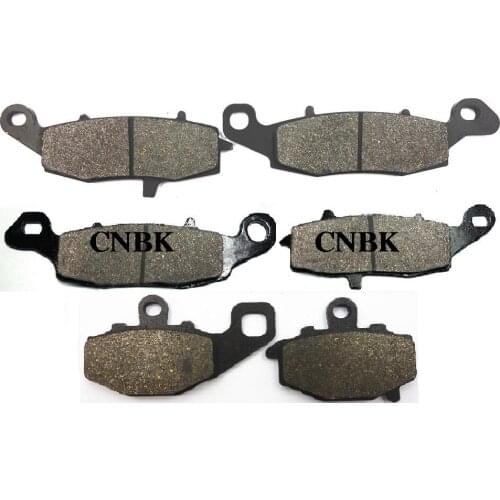 F+R Brake Pad Set for KAWASAKI 650 ER-6N ER-6N NINJA650 ER6F/N ER6 F N 2007 2008 2009 2010 2011 2012 2013 2006 - 2014 Front Rear