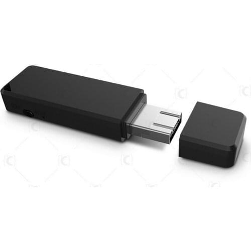 512KBPS Mini Voice Recorder 8GB 16GB 32GB WAV Format One Button Audio Recording USB 2.0 Plug 7H Continuous Recording USB Drive