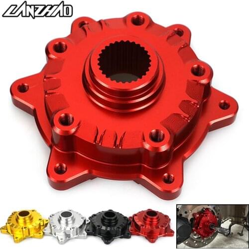 Motorcycle Rear Wheel Disc Brake Hub CNC Aluminum Lighter Accessories for Vespa GTS 250 300 GTV 300 GTE Scooters