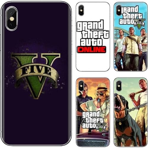 Phone Soft Case For Xiaomi Redmi 2 S2 3 3S 4 4A 5 5A 5 6 6A 7A 9 9T 9C 9A Pro Pocophone F1 GTA V Franklin and Chop