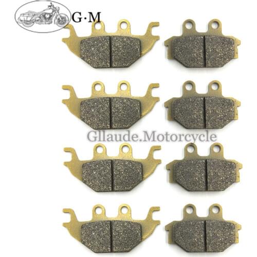 Motorcycle Front / Rear Brake Pads For KYMCO MXU 500 Carb Model 2005-2009 MXU 300 2006-2017 UXV 500 4X4 2008-2015 MXU 450i 15-20