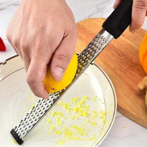 Stainless Steel Cheese Grater Lemon Butter Chocolate Ginger Vegetables Garlic Knife Tool Shredded Kitchen Accessories Gadget