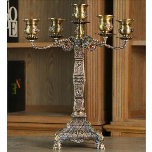 Renaissance Candlestick Vintage Christian