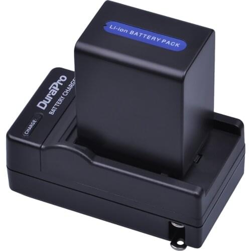 1pc 4500mAh NP-FH100 NP FH100 Camera Battery + Car / Wall Charger For Sony DCR-SX40 SX40R SX41 HDR-CX105 SR42E SR45E Bateria