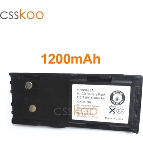 10pcs 7.4V 1200mAh HNN9628 NI-CD Battery For Motorola Walkie Talkie GP88 GP300 GP600 GTX800 GTX900 PTX600 MTX638 LTS2000 Two Way