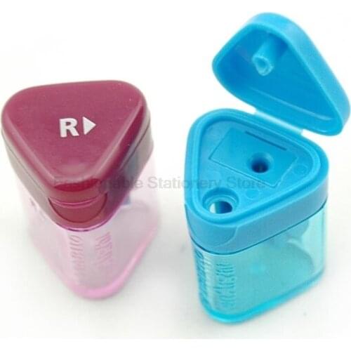 2 Pcs/Lot Stabilo 4661/4662 Pencil Sharpener Antirust And Durable Blade Cutting Smoothly Protect Pencil