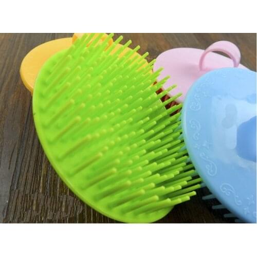3pcs Massager Cleaning Head Massage Comb Health Shampoo Itching Brush Bath Hair Body Tool Therapy Care Stress Relax