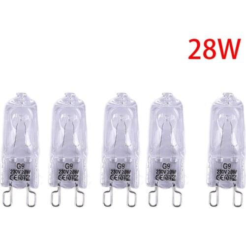 5pcs Lamp Super Bright Warm White G9 220V LED Bulb 18W 28W 33W 35W Halogen