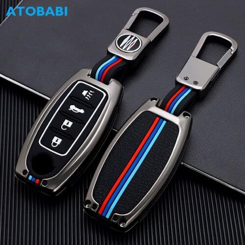 Zinc Alloy Car Key Case Smart Remote Control Protect Cover For Nissan Altima Maxima Murano Rogue Sentra 370Z Pathfinder GTR Cima