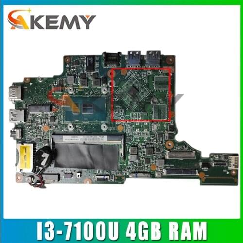 For ACER Aspire ES1-433 ES1-433G EJ4DA Motherboard REV:2.0 NBGLR11005 NB.GLR11.005 CPU I3-7100U 4GB RAM 100% Test Ok Mainboard
