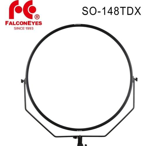 Falcon Eyes SO-148TDX Bi-Color 148W Soft LED Camera Light With Bag Fotografia Vedio Studio Lamp Continuous Light Support DMX512