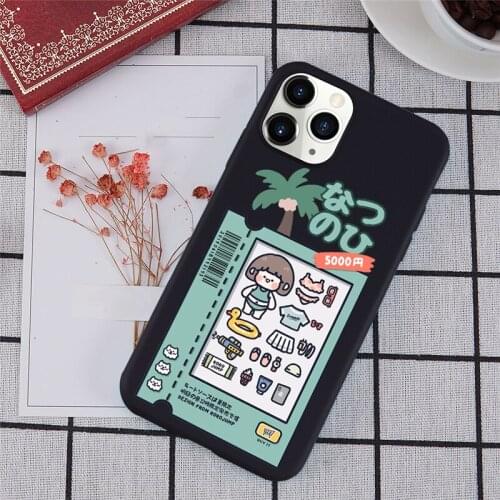 Cute Shopping Tag Soft Silicone Phone Case for iPhone 12 Mini 11 Pro XS Max X XR 7 8 6 6S Plus SE 2020 Back Cover Fundas Coque