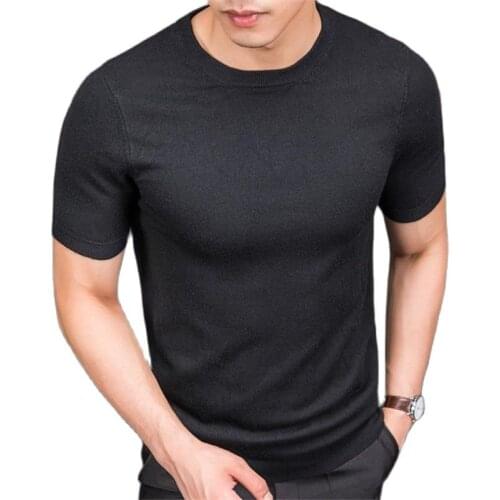 Men Sweaters Oversize Pullover Men Sweater Mens Sweater Knitwear Men Pulover Hombre Oversize Sweater Men Short Sleeve Sweatcoat